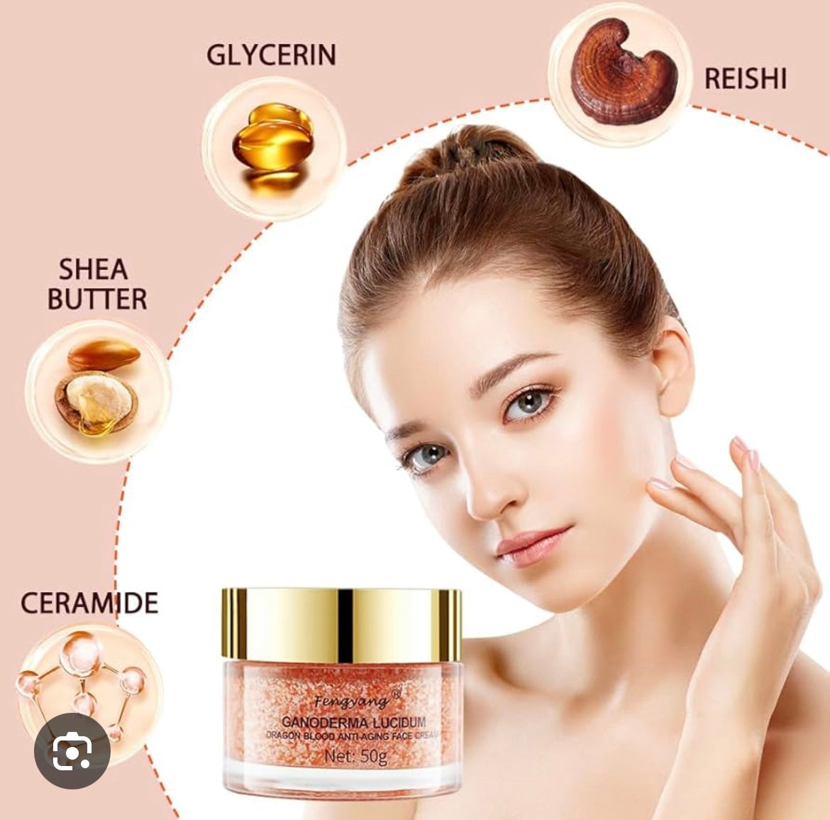 ¡10 Años Menos! Dragon's Blood - Crema facial rejuvenecedora