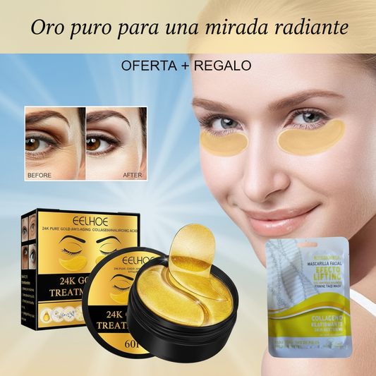 El tratamiento dorado para una mirada sin signos de fatiga